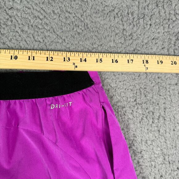 Nike Gladiator Premier Shorts Mens M Purple Tennis 10" Court Flex 728980-471 - Picture 10 of 12